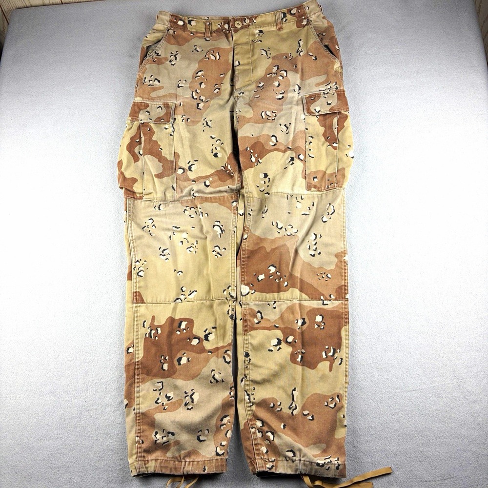 Vintage 1996 Propper Chocolate Chip Camo Pants Men Medium Long 34x32.5 BDU